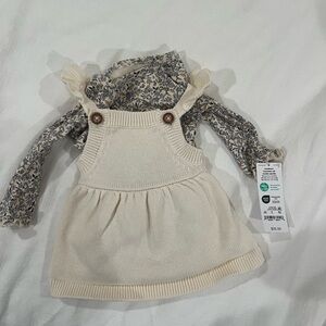 Carter’s Floral Dress Set - newborn
